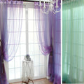 Curtain for living room bedroom Size 200cm x 100 cm Sheer Voile String Door Curtain Window Room Curtain Divider Scarf cortinas