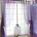 Curtain for living room bedroom Size 200cm x 100 cm Sheer Voile String Door Curtain Window Room Curtain Divider Scarf cortinas