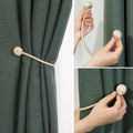 Curtains Tied Rope Magnets Curtain Buckle